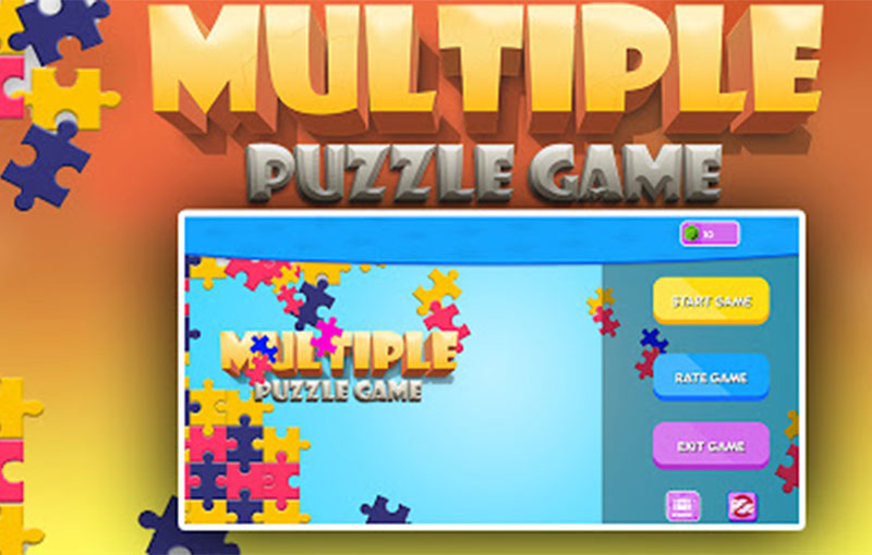 Multiple Puzzle Game - Yapboz Oyunu