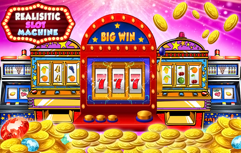 Realisitic Slot Machine